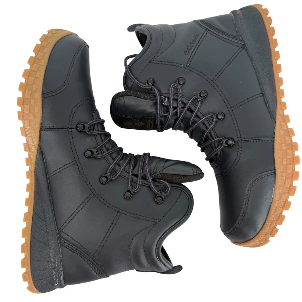 Columbia Mens Fairbanks Rover Boots Omni-Heat Black Gum Sz 10.5 Outdoor Gorpcorr